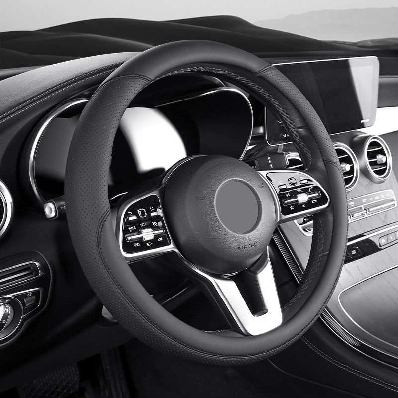 Трансграничные кожаные чехлы для рулевого направления четыре сезона универсальные спортивные автомобили