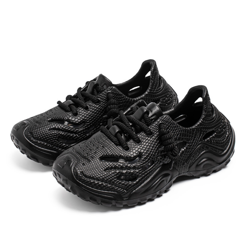 Zapatos de coco diseñados lujosos de verano 2025 zapatos de hombre zapatos de agujero de playa al aire libre zapatos de video sandálias para hombres