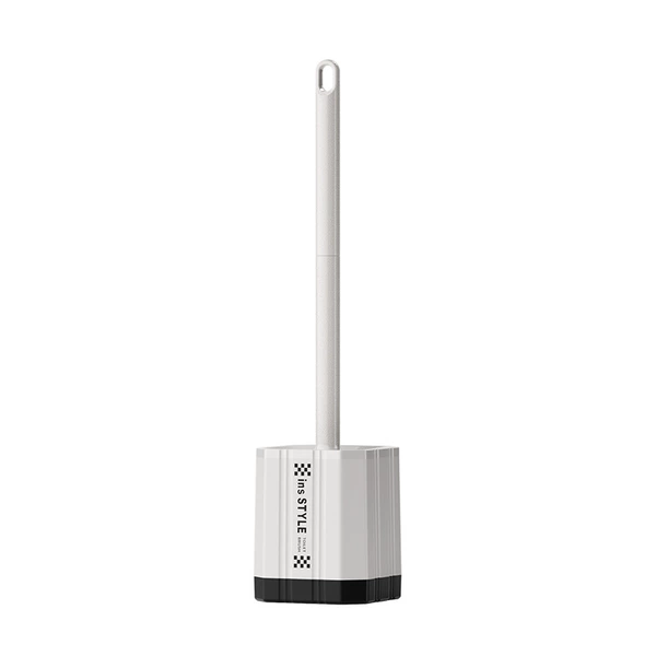 Ins wind wall hanging toilet brush - fog gray