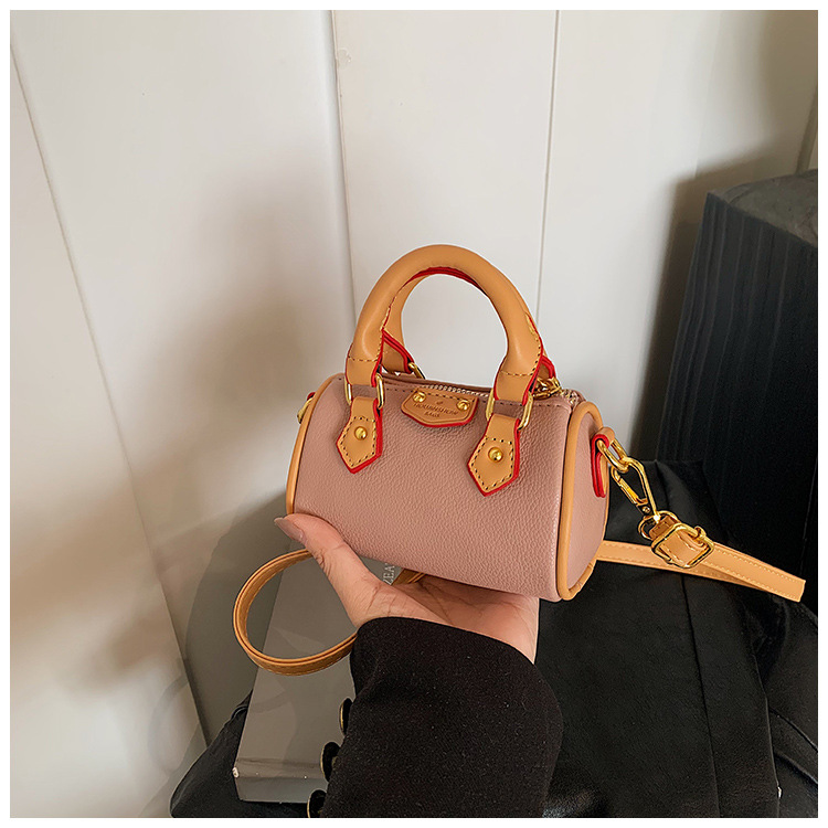 135g Weight Polyester Lining Material Multicolor Fashion Element Zipper Closure Type Single Shoulder Strap, Top Handle Strap Type Crossbody Bag Bags Type Daily Occasion Pu Leather Material Color Block Pattern All Seasons Season Women's, Girl'S Gender Vintage Style Style Square Shape Women's Girl'S Pu Leather Color Block Vintage Style Multicolor Square Zipper Crossbody Bag 21