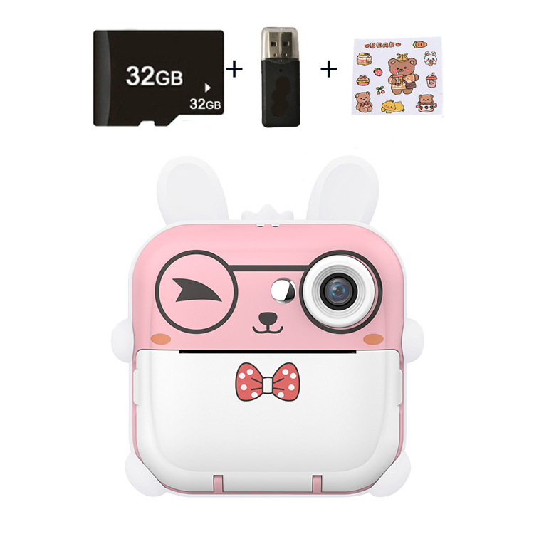 Nuevo Q5 Polaroid cámara digital de dibujos animados para niños lindo mini cámara de impresión de fotos HD para niños