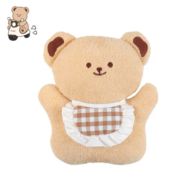 Elektromobil üçün bamper qoruyucu yastıqlar, Front-mounted anti-collision pad for electric - apron-bear-doll-anti-collision-pad-upgraded-enlargedadjustable-straps