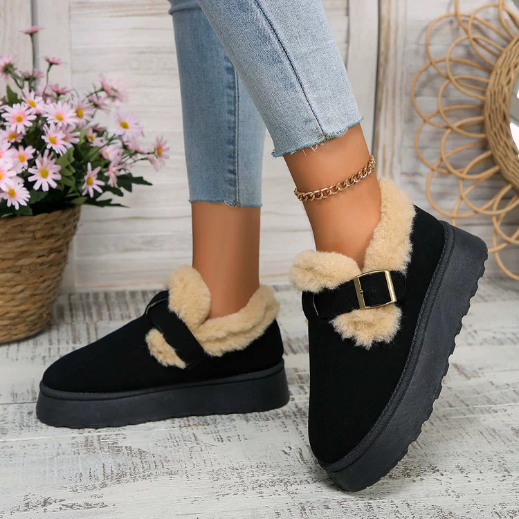 Keep warm footwear platform, shoes, soft sole