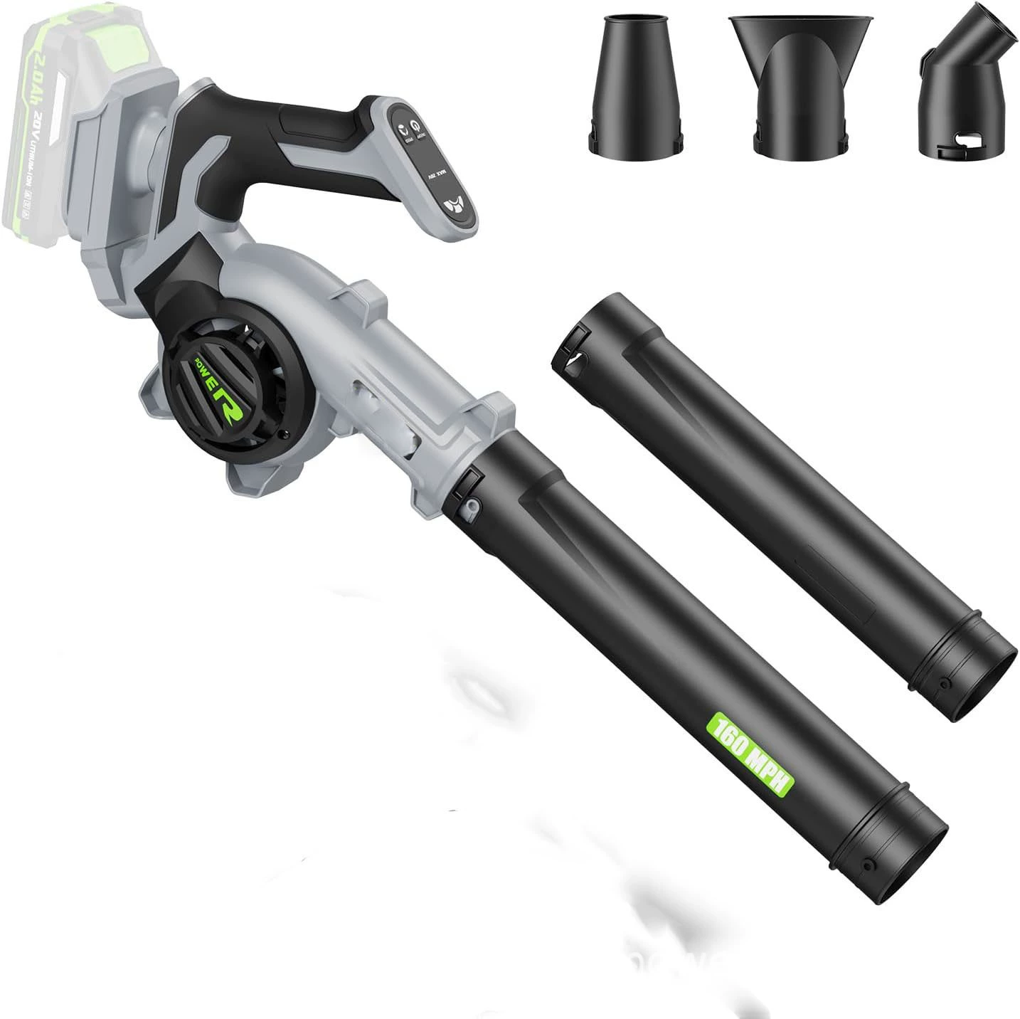 Горячая распродажа: 20В воздуходувка с интерфейсом Makita, без аккумулятора и зарядного устройства