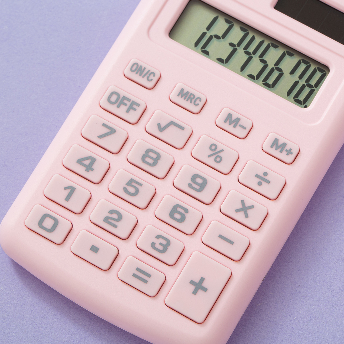 Mini lindo estudiante de 8 dígitos color caramelo calculadora de macaron portátil impresión de LOGO de mano regalos transfronterizos