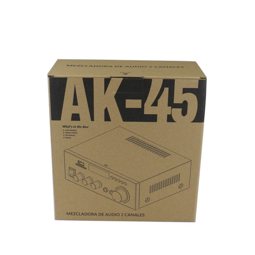 Трансграничный цифровой усилитель мощности AK45 Bluetooth U дисковый усилитель мощности двухканальный усилитель Прямые продажи с завода