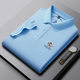 Woodpecker Summer New Men's Exquisite Embroidery Casual All-match Lapel Light Business POLO Shirt Top T-shirt for Men T