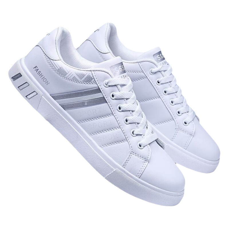 2024 primavera nuevos zapatos casuales extragrandes zapatillas de deporte para hombre tendencia transpirable zapatos blancos zapatos deportivos para hombre de corte bajo