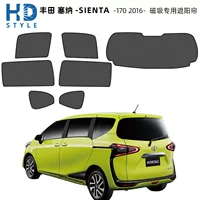 Автомобильная сетчатая магнитная солнцезащитная штора для серии Senna Cruiser Prado RAV4 Rongfang Wilanda, москитная штора