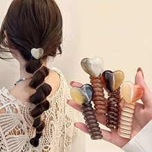 R 91751 Simple Bubble Ponytail Hair Tie ��Լ���ķ�Ȧ ר