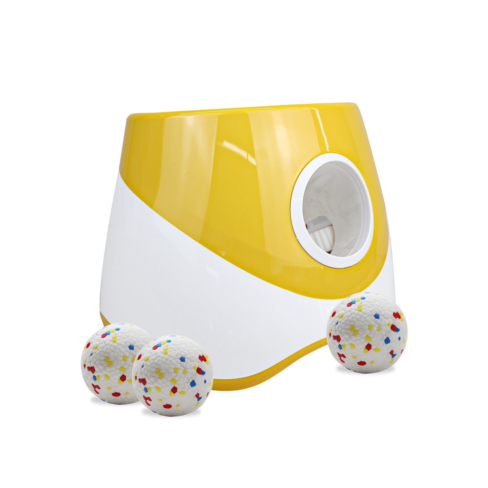Amazon Pet Perro Tenis Lanzador automático lanzador de juguetes al aire libre lanzador de bolas nuevos fabricantes de fuentes