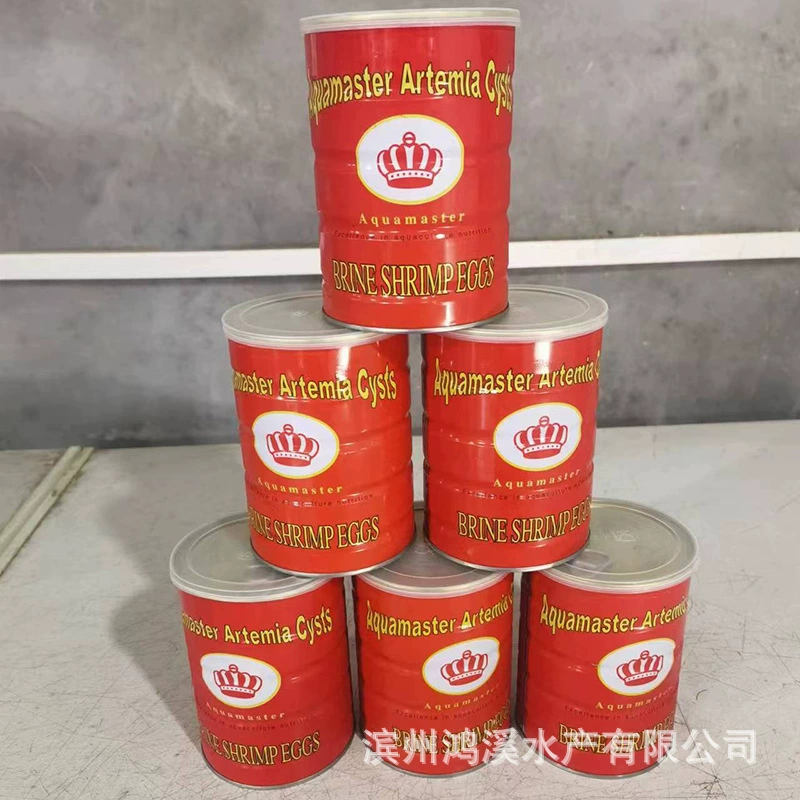 Консервированные яйца крупного красного червя могут вылупить яйца креветок