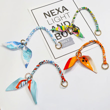 麻花编织手腕挂绳短款防丢绳结实耐用手拎带链子包带改造手提包