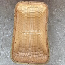 簸箩收纳篮子商用馒头笸箩手工长方形簸箕筐大狗窝柳条炒货柳编风