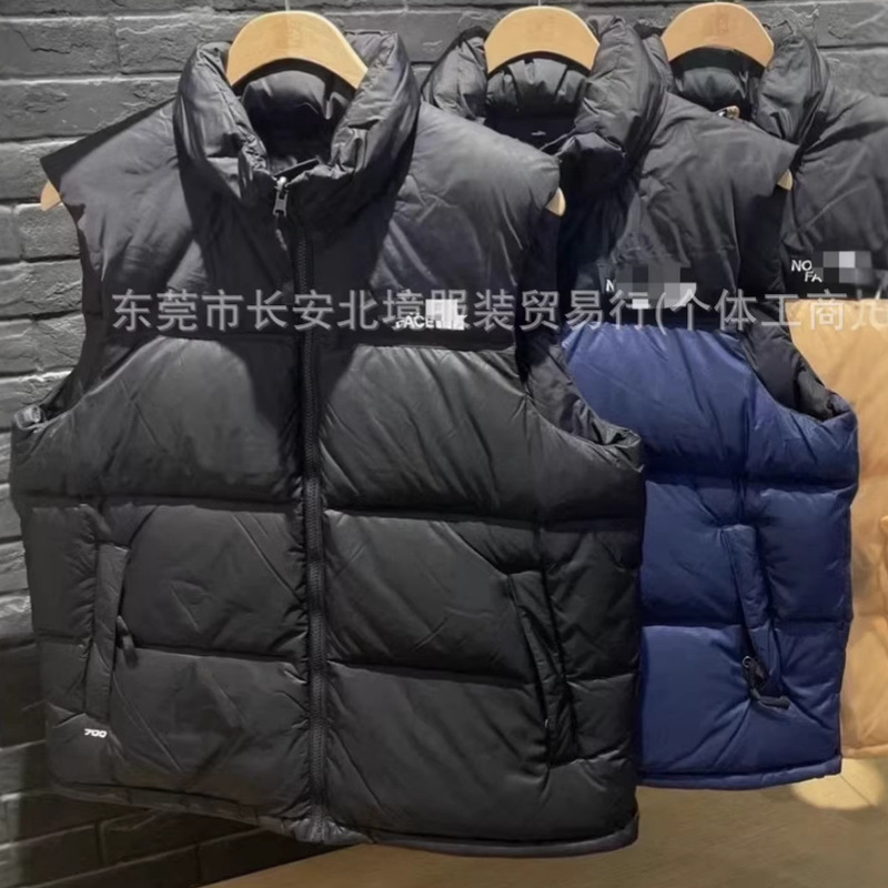 Unisex Vest American Version 1996 Cotton-Padded Thick Windproof Vest Warm Cotton Gilet Wholesale