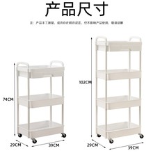 特卖带抽屉移动置物架美容院美睫美容车客厅厨房收纳小推车置物架