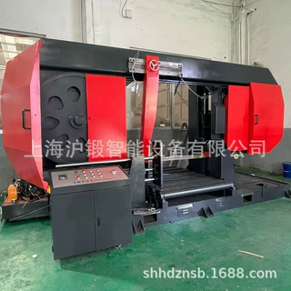 GB4280 双柱卧式带锯床共 龙门双油缸方钢管大锯床