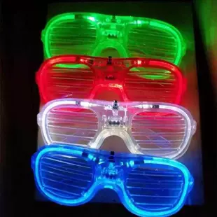 Светящиеся очки с LED-подсветкой для вечеринок