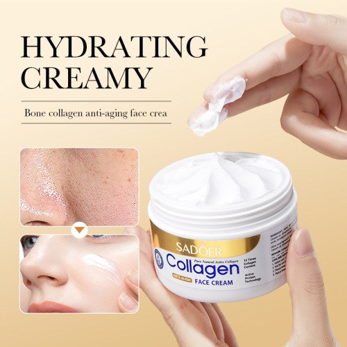 Cross-border foreign trade SADOER collagen anti-wrinkle cream skin care moisturizing mild collagen cream wholesale