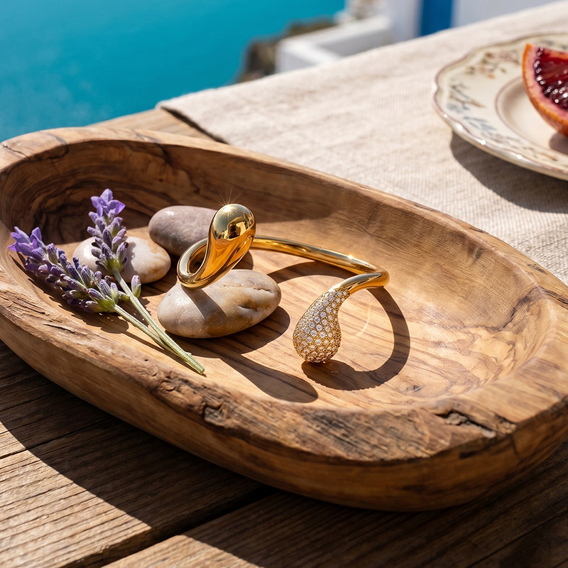 TENA Francia transfronteriza Europa y los Estados Unidos 18 quilates oro exquisito pulsera de diamantes de acero inoxidable ligera no decoloración joyas mujeres al por mayor