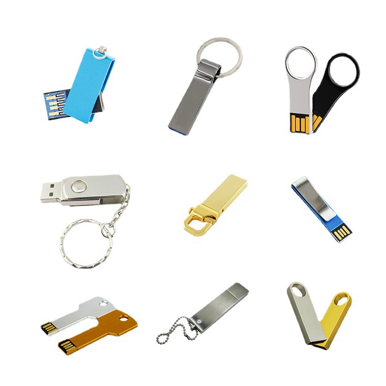 Креативный USB-накопитель, металлический брелок, подарок на день рождения, бизнес-версия, опт, 8 Гб
