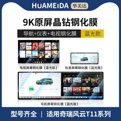 for Central Control Navigation Screen — Car interior film - integrated-navigation-instrument-rear-tv-anti-blue-light