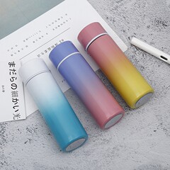 防狼カップ304ステンレスポケット保温カップクリエイティブ小型ミニストレートカップかわいい学生カップ