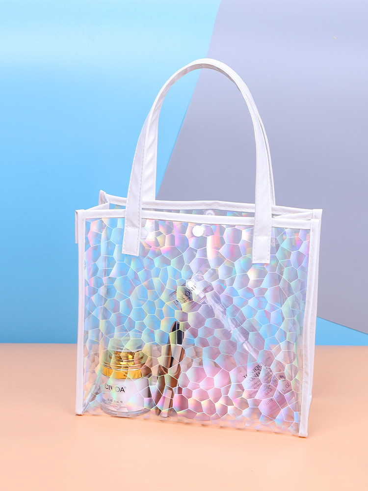 Handheld beach purse PVC