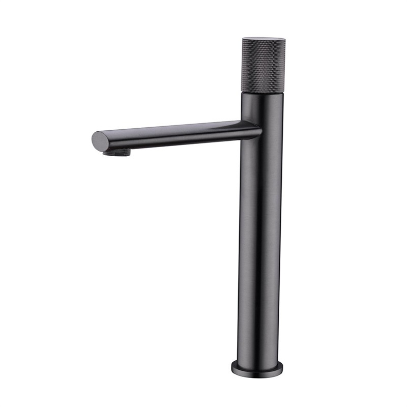 Grifo Mezclador para Lavabo Sobre Encimera 30031 de Cobre Monomando Agua Caliente y Fría image 6