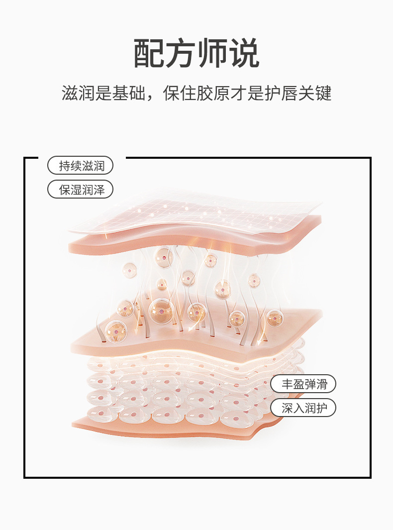 NOVO Plump and Hydrating Lip Mask Moisturizes, hydrates, reduces lip lines, prevents dryness and cracking, and removes dead skin for lip care Item Picture