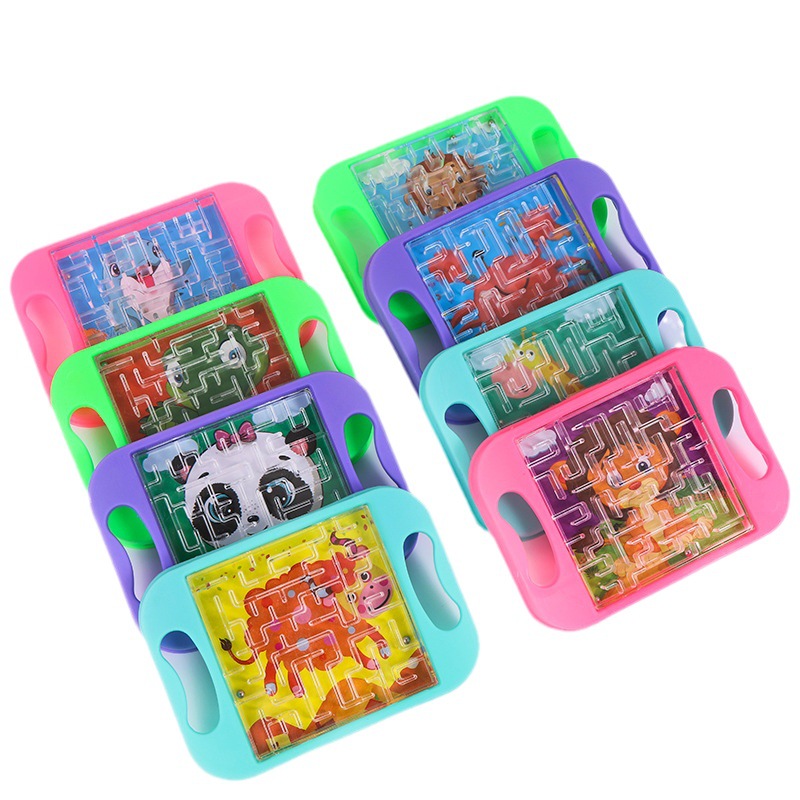Mini Laberinto de Equilibrio, Laberinto de Bolas Pequeño de Mano, Juguete de Equilibrio con Bola Rodante para Aliviar el Estrés de los Niños, Fabricante Mayorista