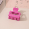 Rectangular matte crab pin, big shark, hairgrip, Amazon, simple and elegant design