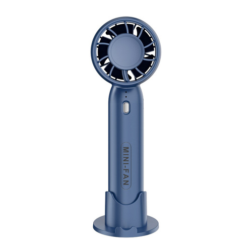New USB Charging Handheld Fan, Mini Student Portable Desktop Stand Turbine Bladeless Small Fan Gift