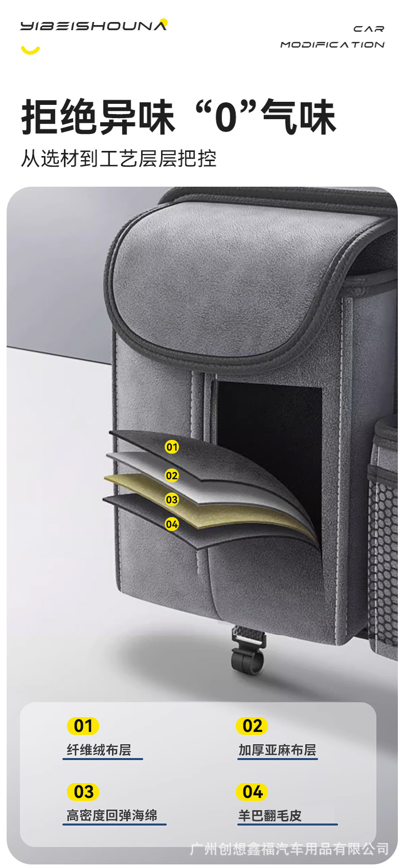 Car Seat Back Storage Bag Car Seat Back Hanging Bag Multifunctional Storage Box Car Storage Bag Tissue Box