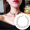 Chain for key bag  from pearl, short necklace, choker, simple and elegant design, wholesale