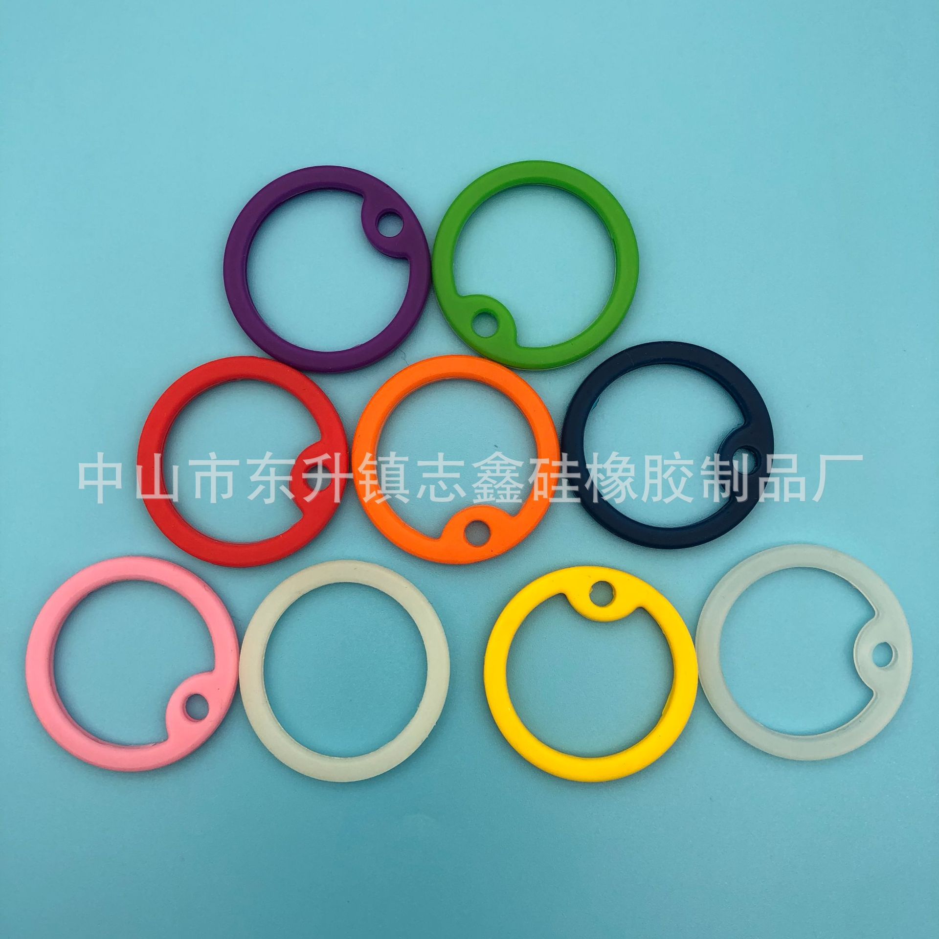 中山硅橡胶制品硅胶狗牌套 硅胶保护圈 宠物牌套硅胶吊牌