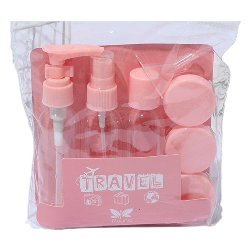 Botella de Spray Weishangke, Botella Recargable de Viaje, Juego de Botellas de Spray, Botella de PET, Envase de PVC, Redonda, Portátil para Viajes