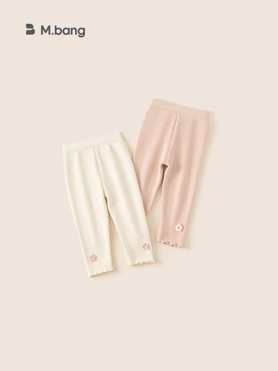 Youbao ropa para niños nuevos pantalones de terciopelo para niñas en otoño e invierno