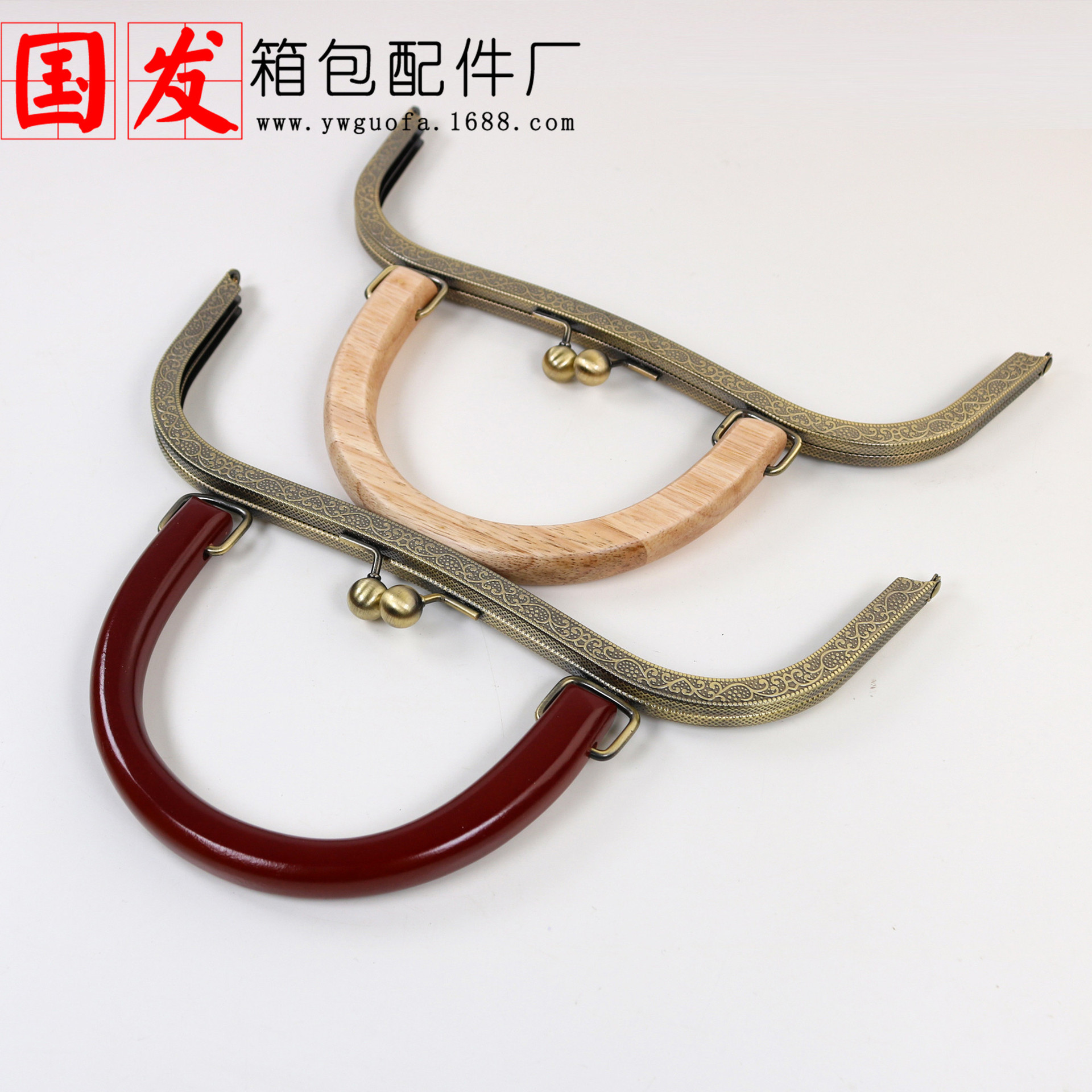 [agujero de tornillo] 27cm cuadrado empujado con cuentas de madera mano de madera café de alta calidad mano de madera oro