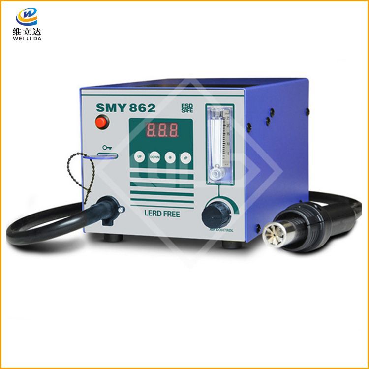 厂家直供SMY-862数显恒温热风枪多用途控温风筒热风拆焊台批发