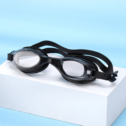  new summer swimming goggles waterproof and anti-fog PVC all-in-one high-definition swimming goggles adult swimming goggles manufacturer wholesale