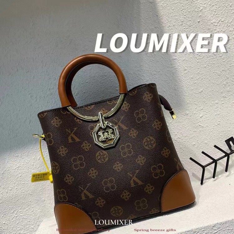 Source Factory Louis Mihill 2022 New Fashion Casual Easiest for Match Printed Contrast Color Large Capacity Bucket Women's Bag Source Factory Louis Mihill 2022 New Fashion Casual Easiest for Match Printed Contrast Color Large Capacity Bucket Women's Bag