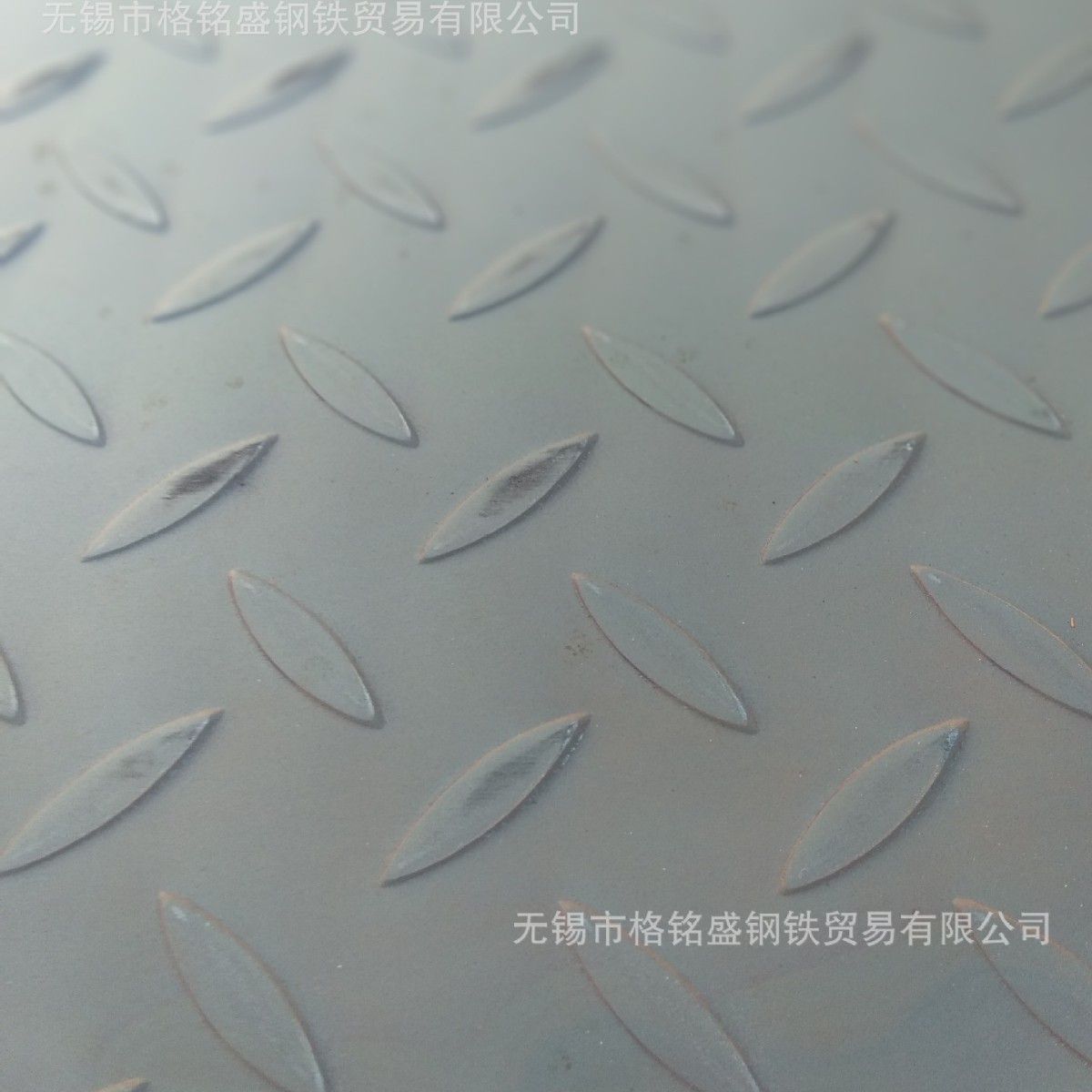 防砸地板用 扁豆防滑纹 花纹钢板 1000*1000*5mm  切割 零割 折弯