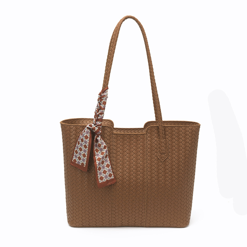 Bolsa de viaje de alta calidad para mujeres 2026 nueva moda transfronteriza de moda tejida exquisita de gran capacidad bolso de hombro