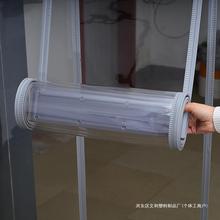 门帘隔断帘软空调磁铁塑料透明PVC免打孔防风挡风皮保暖自吸店铺