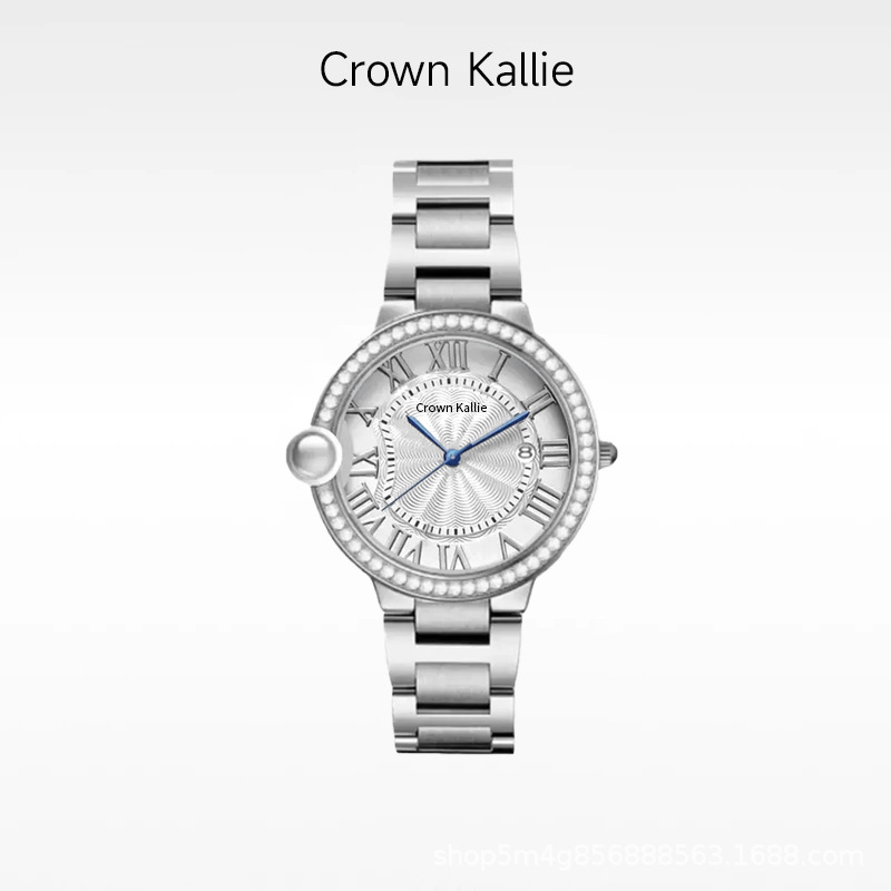 Crown Kallie [White Balloon] Confession Series Limited Back-Through Fully Automatic Women's Watch Ck8135