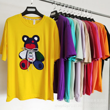 9.9夏季库存尾货服装 外贸女装清仓韩版女式短袖T恤女装地摊货源