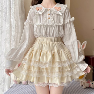 【 Mini Tiered Skirt 】日系甜美蛋糕短裙