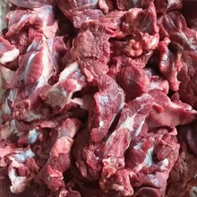新鲜牛碎肉餐饮用牛肉筋批发新鲜真牛肉5斤牛肉真空包装