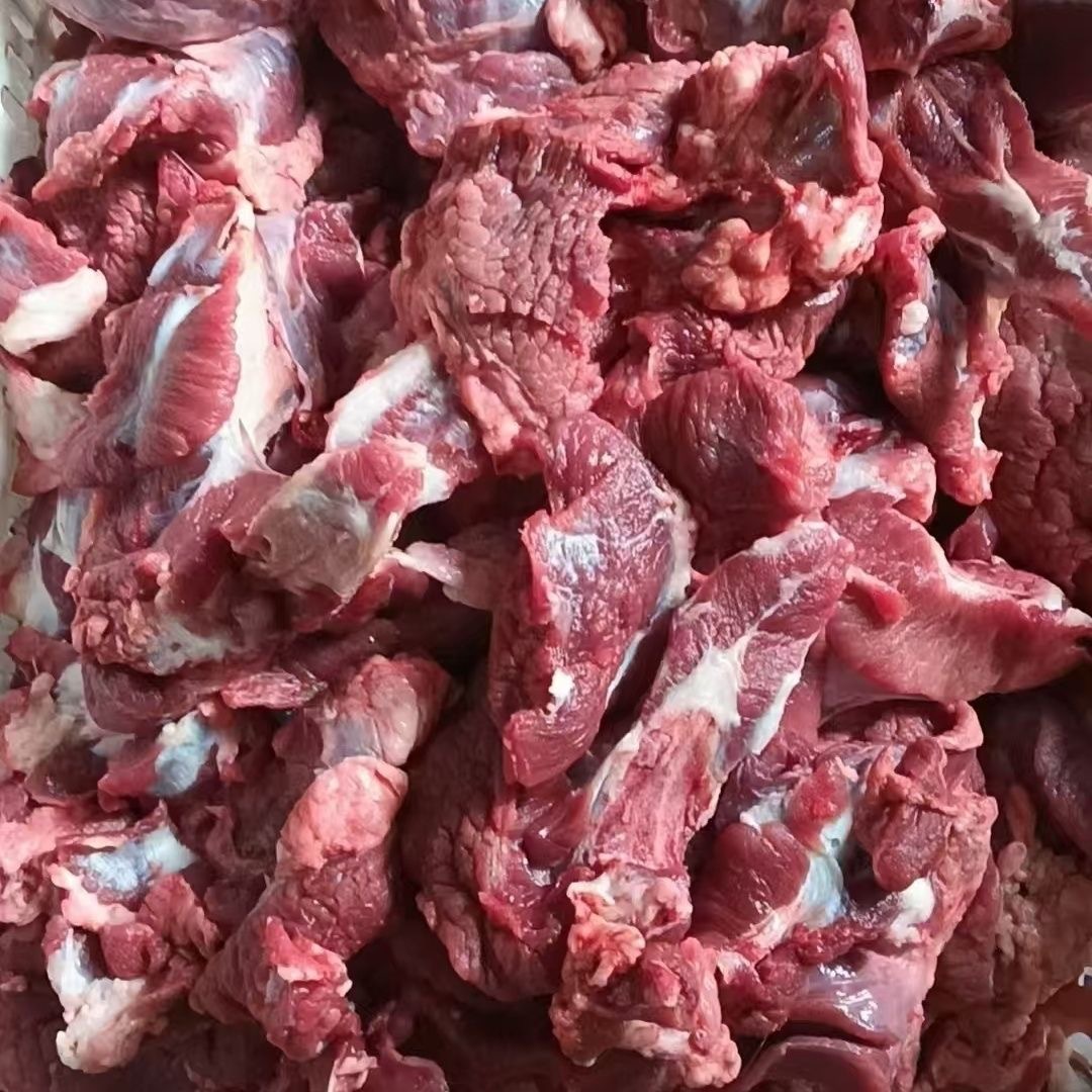 新鲜牛碎肉餐饮用牛肉筋批发新鲜真牛肉5斤牛肉真空包装厂家直销